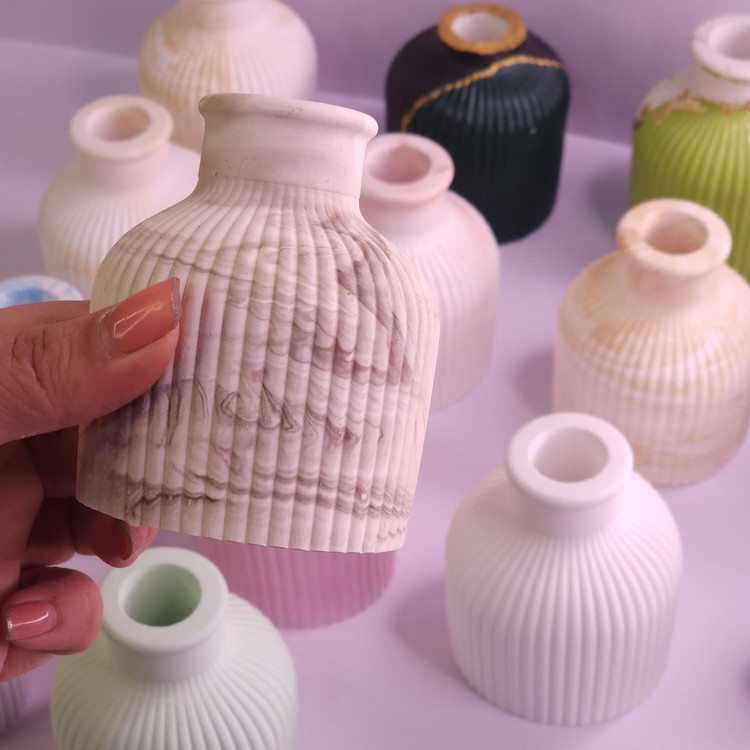 گلدون مراکشی رگه دار سنگ مصنوعی