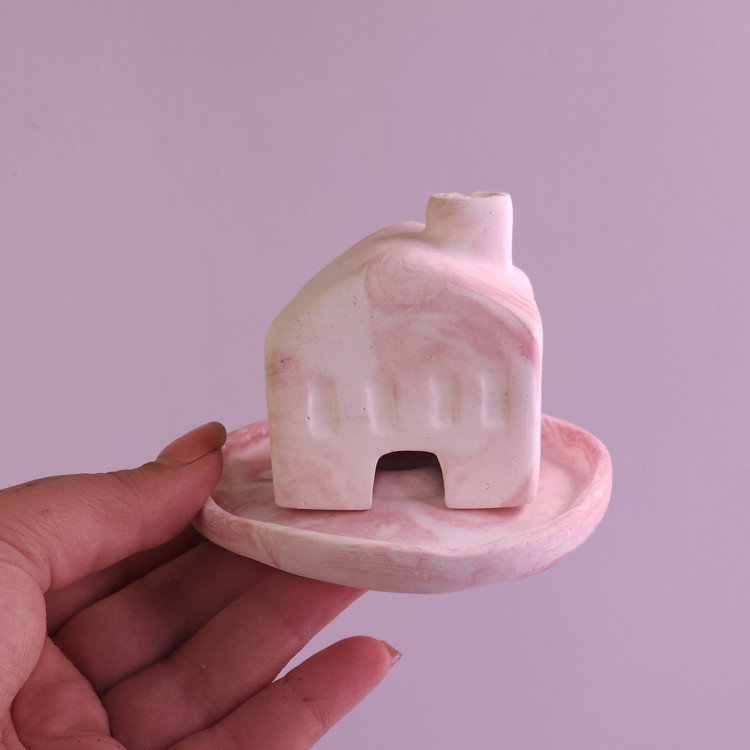 جای عودی سنگ مصنوعی برای دکوراسیون منزل