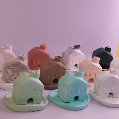 جای عودی طرح کلبه از دکوراتیو لیانا