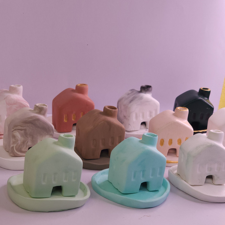 جای عودی طرح کلبه از دکوراتیو لیانا