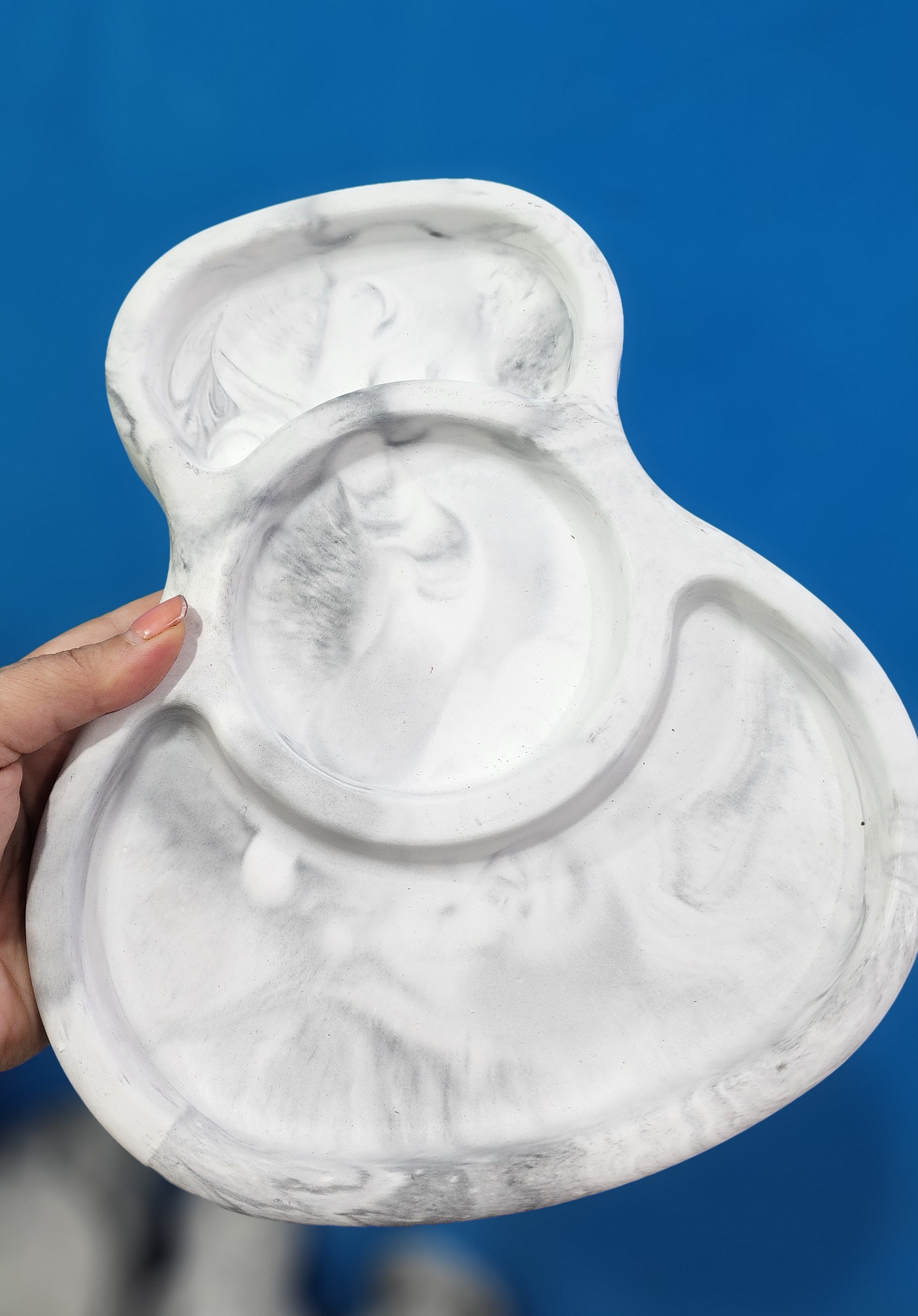 خرید و مشخصات اردو خوری پذیرایی از جنس سنگ مصنوعی طرح مدرن دکوراتیو لیانا